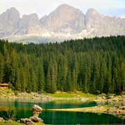 Lake Carezza, Italy