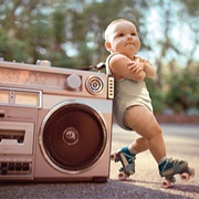 Evian Roller Skating Babies Commerica