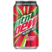 Mountain Dew Merry Mash-Up Holiday Limited Edition