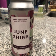 Juneshine Hard Kombucha Black Cherry Lime