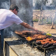 Go to an Outdoor Argentinian Asado