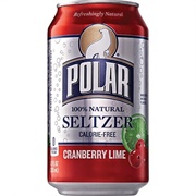 Polar Seltzer Cranberry Lime