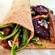 Beef and Guinness Wrap