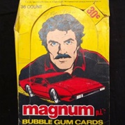 Donruss Magnum P.I. Bubble Gum Cards