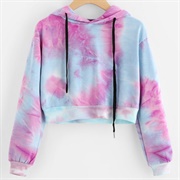 Purple Tie Dye Hoodie