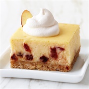 Cherry Almond Cheesecake Bars