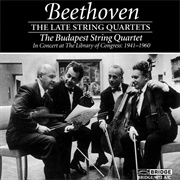 Beethoven: Late String Quartets by Budapest Qt