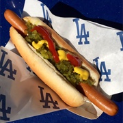 Dodger Dog at Dodger Stadium