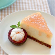 Mangosteen Cheesecake