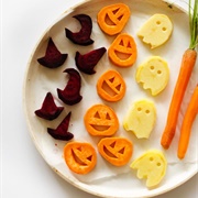 Halloween Roasted Veggies