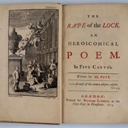 The Rape of the Lock by Alexander Pope 1712