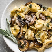 Mushroom Tortellini