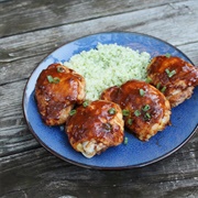 Asian Style Chicken Thighs