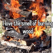 Smell of Burning Wood