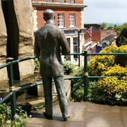 Edward Elgar Statue, Great Malvern, UK