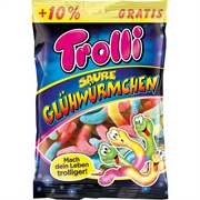 Trolli Saure Gluehwuermchen