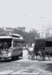 New York, Avenue Et Union Square (1896)