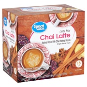 Great Value Chai Latte