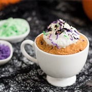 Halloween Mug Cake