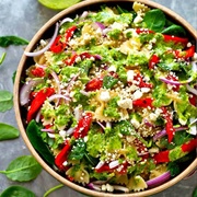 Pepper Feta Pasta Salad