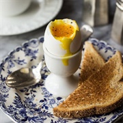 Soft Boiled Egg With Toast