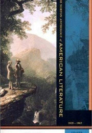 The Norton Anthology of American Literature, Volume B: 1820-1865 (Nina Baym, Ed.)