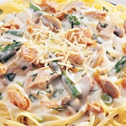 Salmon Tetrazzini