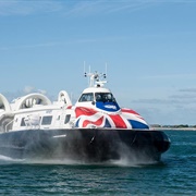 Across the Solent by Hovercraft