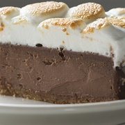 S'mores Brownie Batter Cheesecake