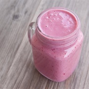 Pink Heart Fruit Smoothie