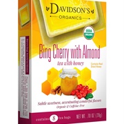 Davidson&#39;s Organics Bing Cherry With Almond Tea