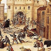 The St. Bartholomew's Day Massacre 1572