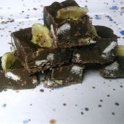 Chocolate Covered Banana Fudge