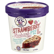 Purple Cow Strawberry Rhubarb Pie