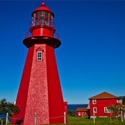 La Martre  Lighthouse, Quebec, Canada