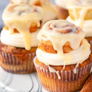 Cinnamon Roll Cupcakes