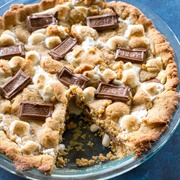 Baked S'mores Pie