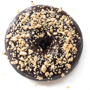 Chocolate Almond Ganache Donut