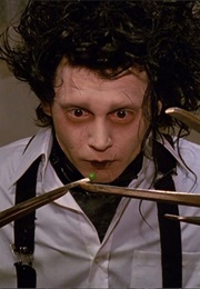 Johnny Depp as Edward (Edward Scissorhands) (1990)