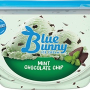 Blue Bunny Mint Chocolate Chip