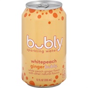 Bubly White Peach Ginger