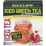 Bigelow Unsweetened Iced Green Tea With Pomegranate