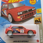 GTD45	51	Lancia Delta Integrale (3rd Color)	Baja Blazers 			 			New for 2021! 			Kroger Exclusive
