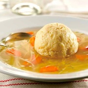 Second Avenue Deli's Matzo Ball Soup - New York, NY