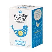 Higher Living Chamomile &amp; Vanilla Tea