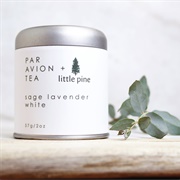 Par Avion Tea + Little Pine Sage Lavender White