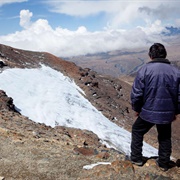 Chacaltaya Glacier, Bolivia