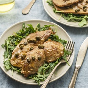 Veal With Capers and Lemon