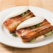 Momofuku Noodle Bar's Pork Belly Buns - New York, NY