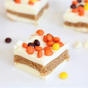 White Chocolate Peanut Butter Truffle Bars